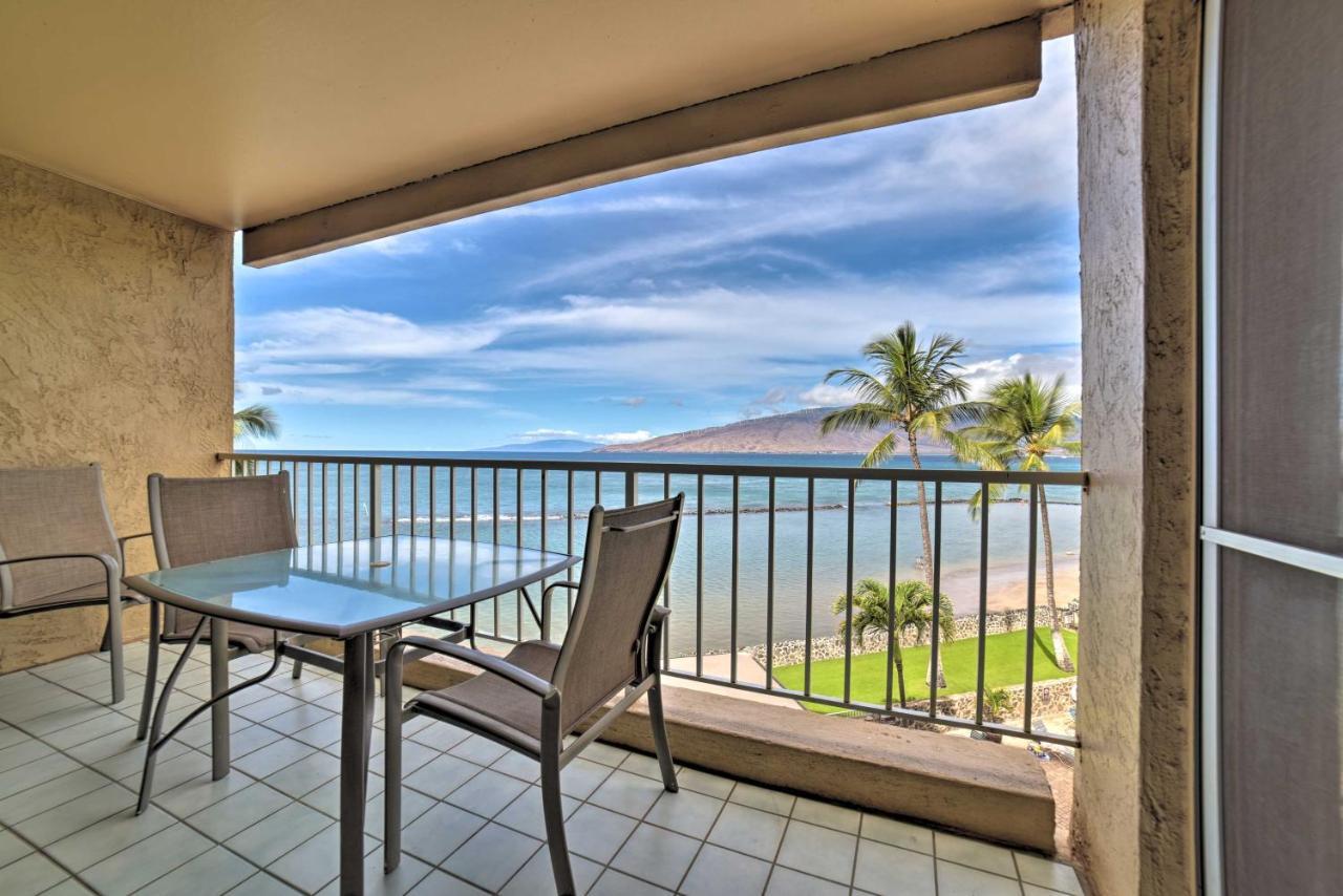 Beachfront Kihei Sanctuary With Lanai And Ocean Views! エクステリア 写真
