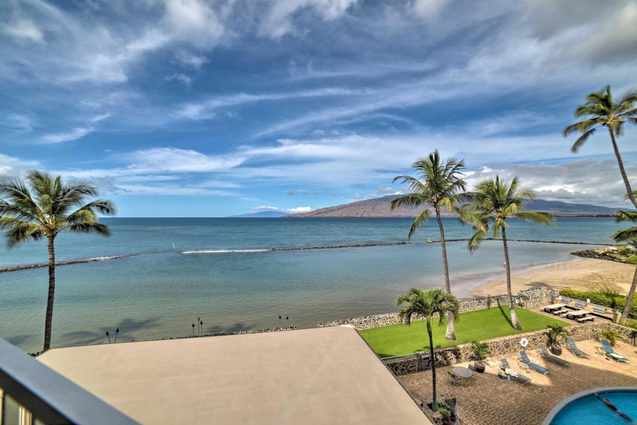 Beachfront Kihei Sanctuary With Lanai And Ocean Views! エクステリア 写真