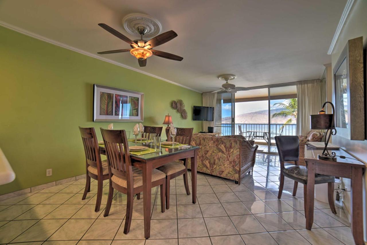 Beachfront Kihei Sanctuary With Lanai And Ocean Views! エクステリア 写真