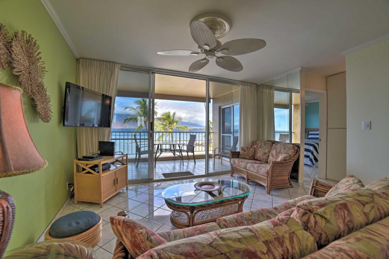 Beachfront Kihei Sanctuary With Lanai And Ocean Views! エクステリア 写真