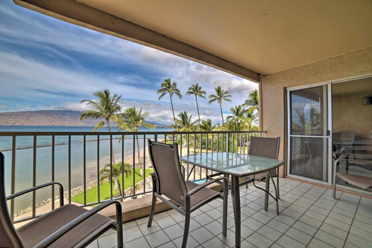 Beachfront Kihei Sanctuary With Lanai And Ocean Views! エクステリア 写真